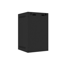 LANBERG RACKOVÁ SKRIŇA 10'' PRO MONTÁŽ NA STENU 9U/280X310 PRO VLASTNÚ MONTÁŽ S KOVOVÝMI DVERAMI ČIERNA
