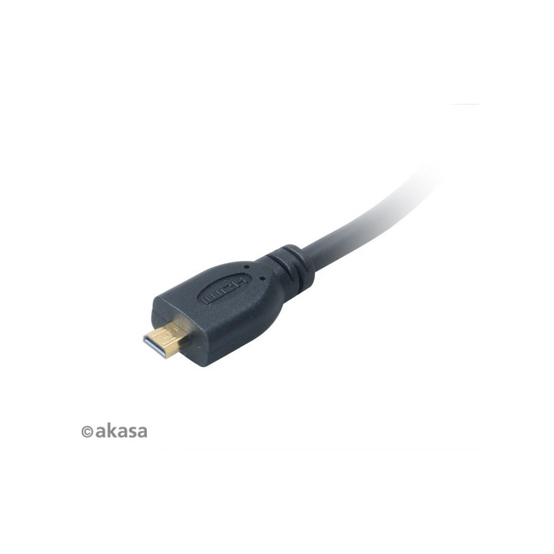 AKASA - HDMI na mikro HDMI adaptér - 25 cm