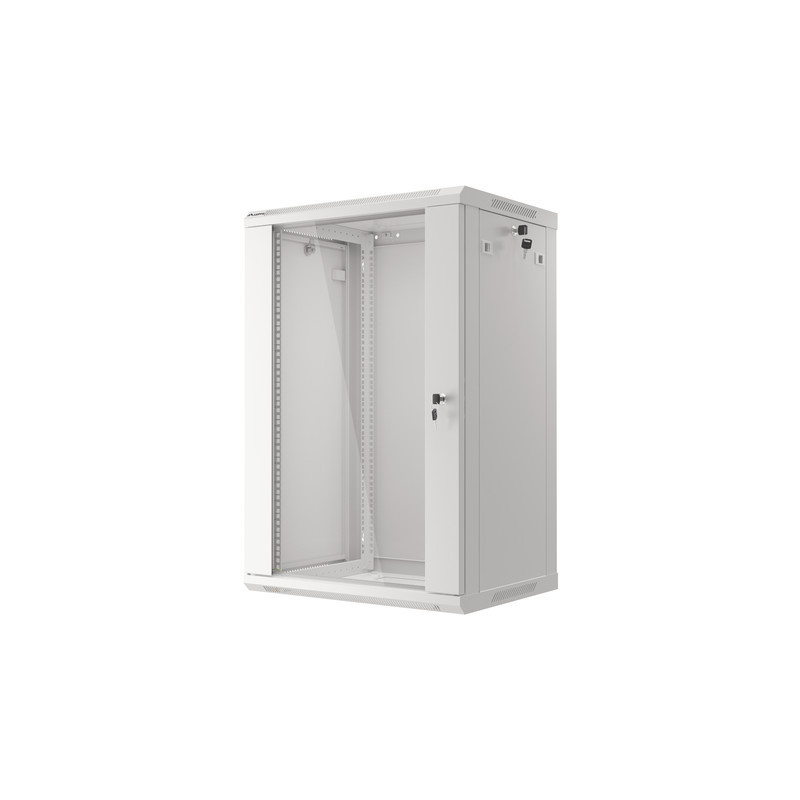 LANBERG 19'' RACKOVÁ SKRIŇA PRO MONTÁŽ NA STENU 18U/600X450 (FLAT PACK) ŠEDÁ V2