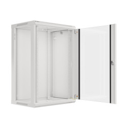 LANBERG 19'' RACKOVÁ SKRIŇA PRO MONTÁŽ NA STENU 18U/600X450 (FLAT PACK) ŠEDÁ V2