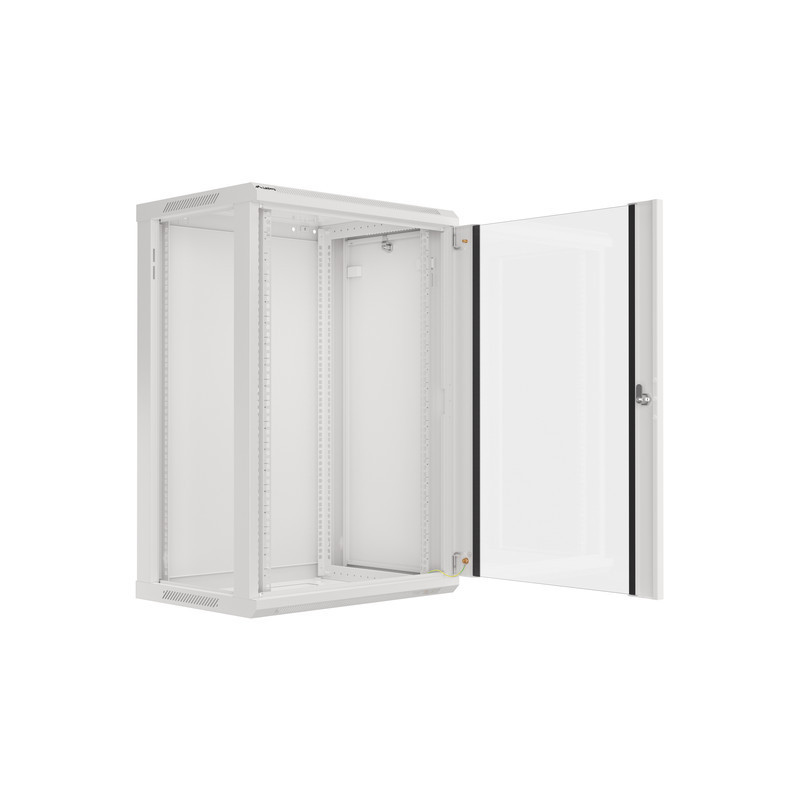 LANBERG 19'' RACKOVÁ SKRIŇA PRO MONTÁŽ NA STENU 18U/600X450 (FLAT PACK) ŠEDÁ V2
