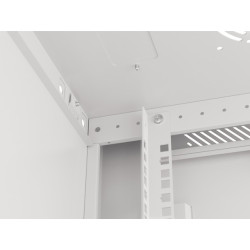 LANBERG 19'' RACKOVÁ SKRIŇA PRO MONTÁŽ NA STENU 18U/600X450 (FLAT PACK) ŠEDÁ V2