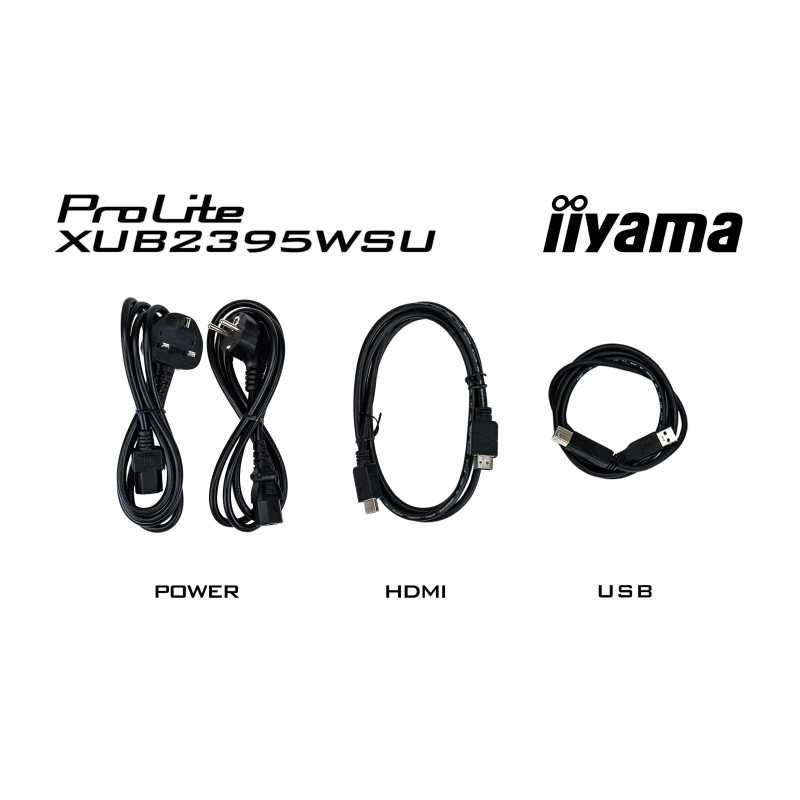 iiyama ProLite/XUB2395WSU-B5/22,5''/IPS/FHD/75Hz/4ms/Black/3R