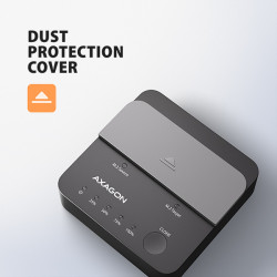 AXAGON ADSA-M2C22L, USB-C 20Gbps dokovacia stanica pre 2× M.2 NVMe SSD s funkciou klonovania