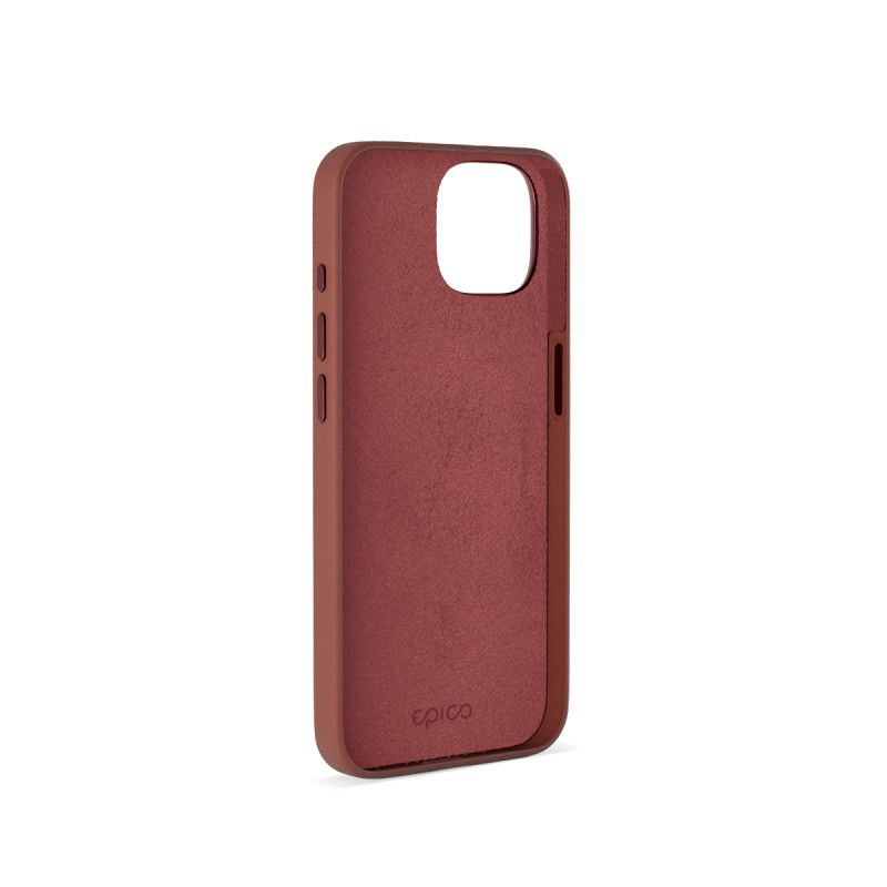 Epico Mag+ kožený kryt iPhone 15 - hnedá