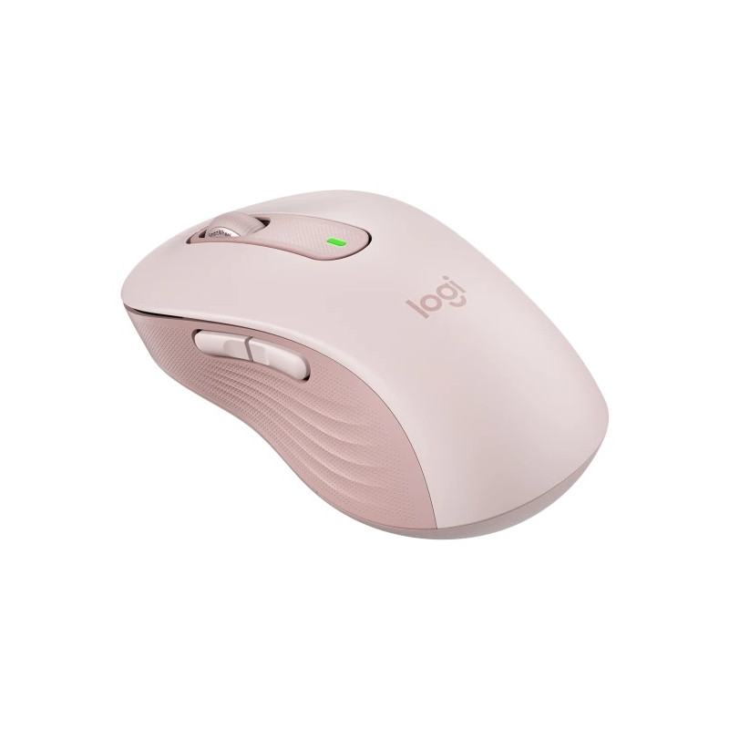LOGITECH OEM - Logitech Signature M650 L/Kancelárska/Optická/Pre pravákov/4 000 DPI/USB+BT/Ružová