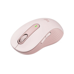 LOGITECH OEM - Logitech Signature M650 L/Kancelárska/Optická/Pre pravákov/4 000 DPI/USB+BT/Ružová