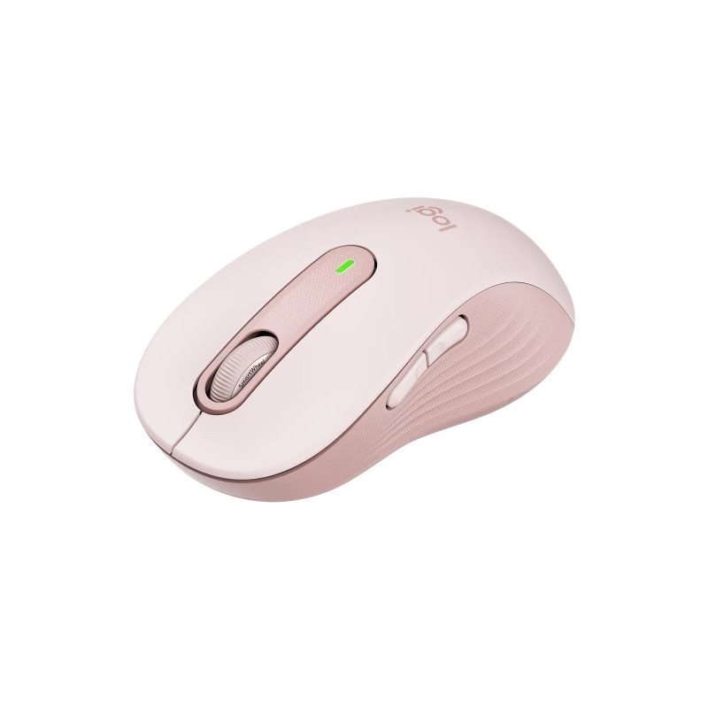 LOGITECH OEM - Logitech Signature M650 L/Kancelárska/Optická/Pre pravákov/4 000 DPI/USB+BT/Ružová