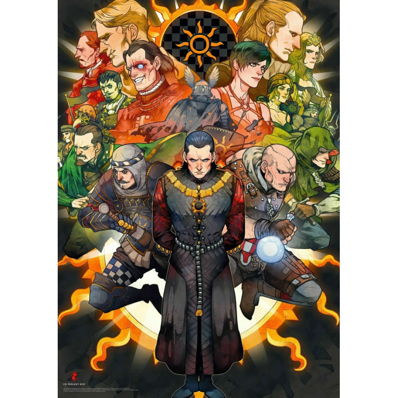 GOODLOOT - GLO GAMING PUZZLE: THE WITCHER NILFGAARD