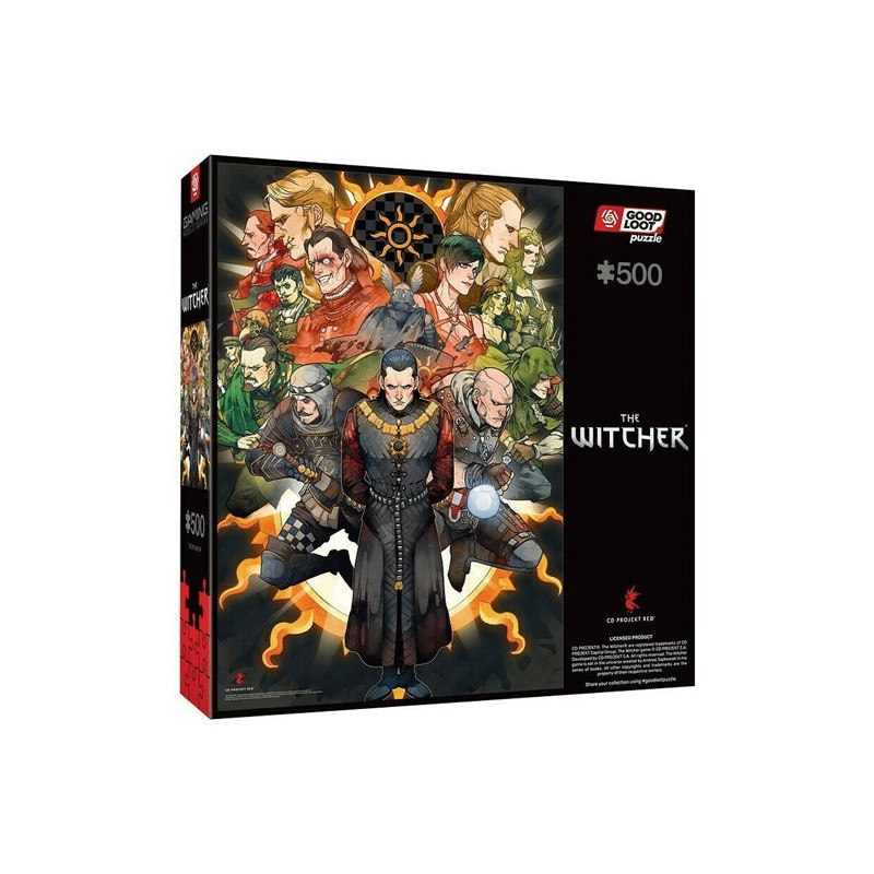 GOODLOOT - GLO GAMING PUZZLE: THE WITCHER NILFGAARD