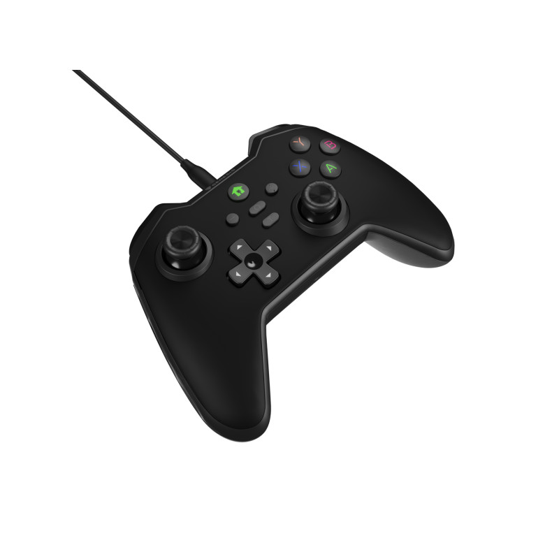 Drôtový gamepad Genesis MANGAN 300, pre PC/Switch/Mobil, čierny