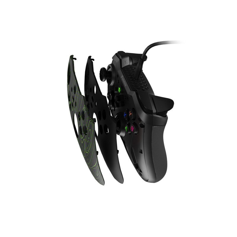 Drôtový gamepad Genesis MANGAN 300, pre PC/Switch/Mobil, čierny
