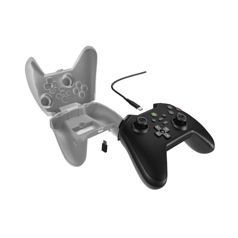 Drôtový gamepad Genesis MANGAN 300, pre PC/Switch/Mobil, čierny