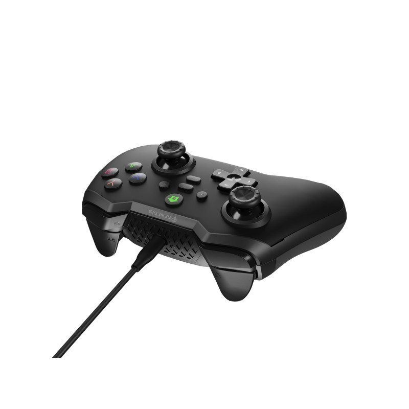 Drôtový gamepad Genesis MANGAN 300, pre PC/Switch/Mobil, čierny
