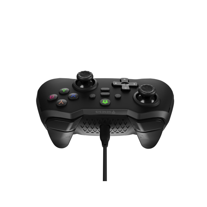 Drôtový gamepad Genesis MANGAN 300, pre PC/Switch/Mobil, čierny