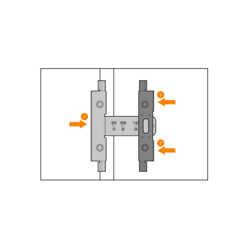 HP ENTERPRISE - HPE ANW AP-MNT-U Campus Type U Brkt Kit