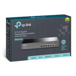 TP-Link TL-SG1008MP 8xGb steel case rack switch 153W POE+