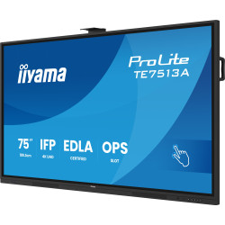 75'' iiyama TE7513A-B2AG: IPS, 4K, 40P, EDLÁ