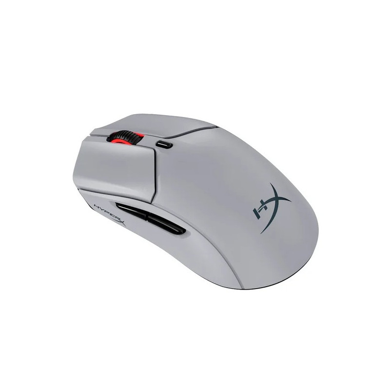 HyperX Pulsefire Haste 2 Pre/Herná/Optická/Pre pravákov/26 000 DPI/USB+BT/Sivá