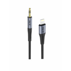 ADAPTÉR LIGHTNING / 3,5 MM JACK 1,5 M ČIERNY