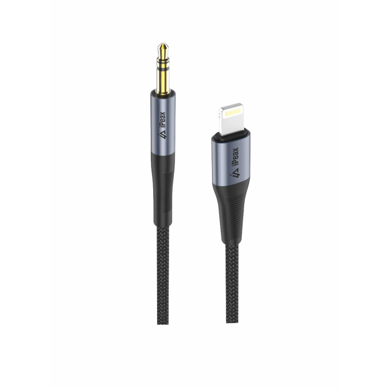 ADAPTÉR LIGHTNING / 3,5 MM JACK 1,5 M ČIERNY