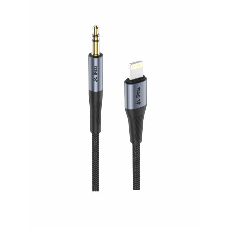 ADAPTÉR LIGHTNING / 3,5 MM JACK 1,5 M ČIERNY