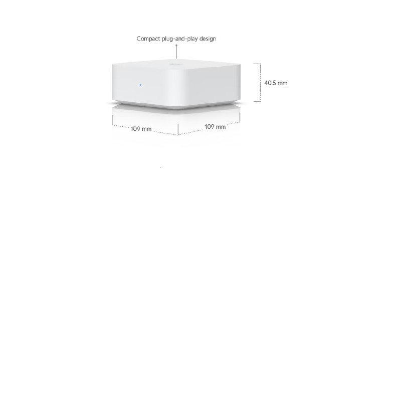 Ubiquiti UPL-Port-W UniFi Play PoE Audio Port, biela