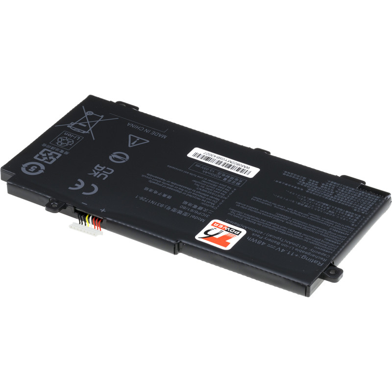 Batérie T6 Power pre Asus TUF FA506, FX504, FX505, FX506, FX706, 4210mAh, 48Wh, 3cell, Li-pol