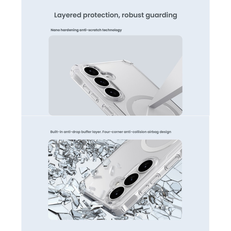 Nillkin Nature TPU PRE Magnetic Kryt pre Samsung Galaxy S26+ Transparent
