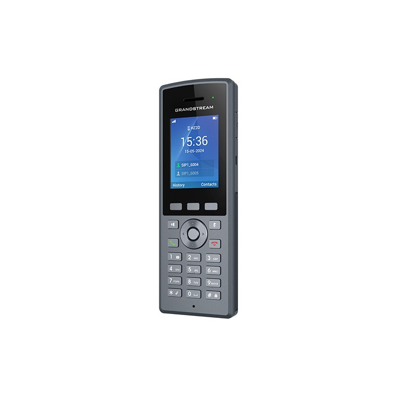 Grandstream DP735 SIP DECT odolná rúčka, 20 SIP účtov, IP67, 65 hodín hovoru, 2,4 ''farebný LCD