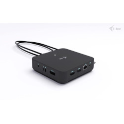 i-tec USB-C DP Dual HDMI Docking Station, Power Delivery 100W