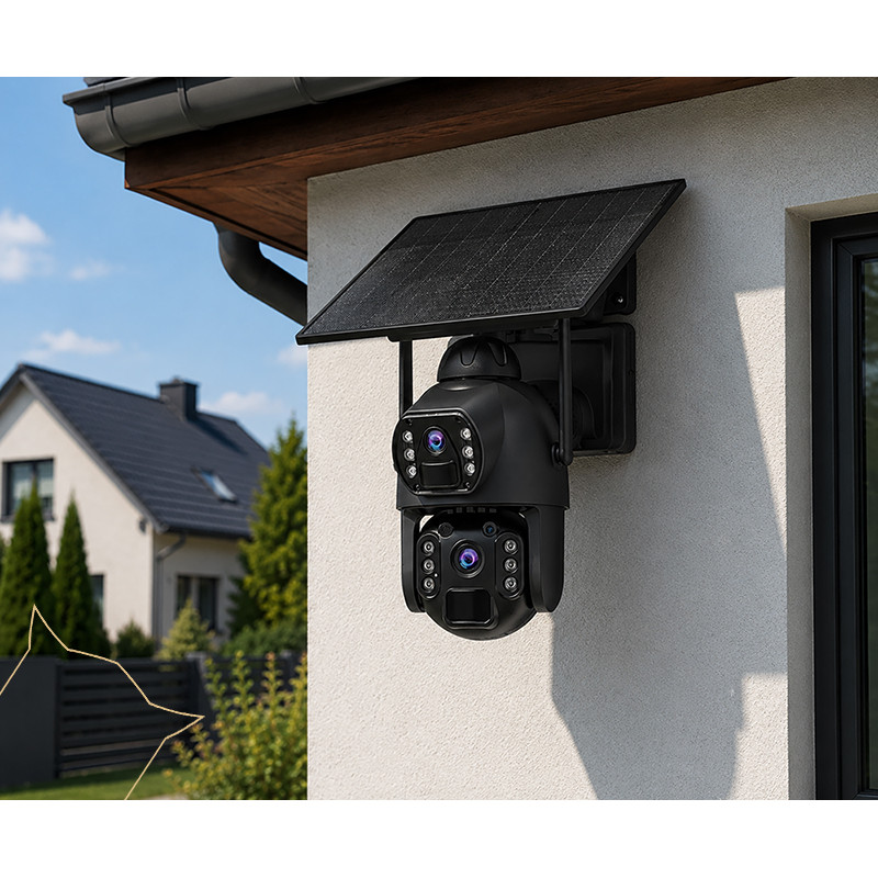 Solárna HD kamera Viking HDs06 AOV 4G/20100 mAh/ mobilné aplikácie/ outdoor