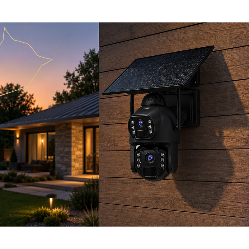 Solárna HD kamera Viking HDs06 AOV 4G/20100 mAh/ mobilné aplikácie/ outdoor