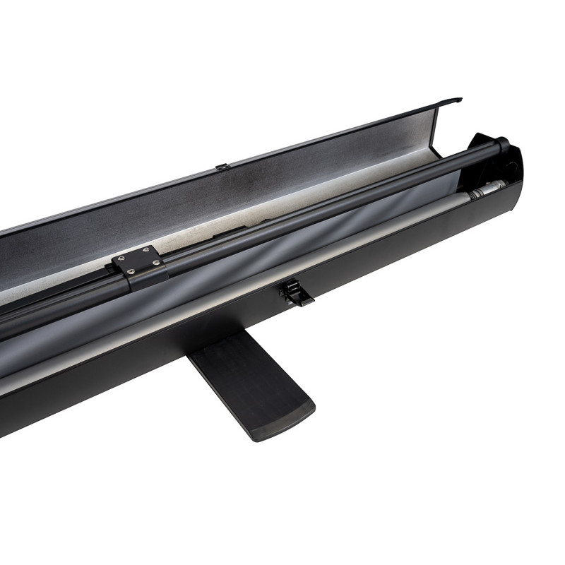 Plátno AVELI PREMIUM,floor up manual,black,221x124(16:9) 100''