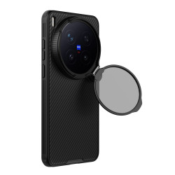 Nillkin CamShield Prop Magnetic Zadný Kryt pre Vivo X300 Ultra Black