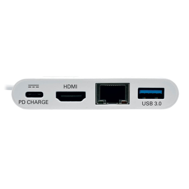 EATON - Mini dokovacia stanica USB-C/HDMI, USB 3.0, GbE, 60W nabíjanie, HDCP, biela