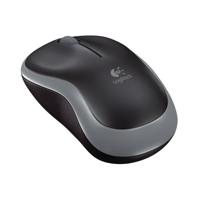 LOGITECH OEM - Logitech M185 nano/Kancelárska/Optická/1 000 DPI/Bezdrôtová USB/Šedá