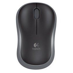 LOGITECH OEM - Logitech M185 nano/Kancelárska/Optická/1 000 DPI/Bezdrôtová USB/Šedá