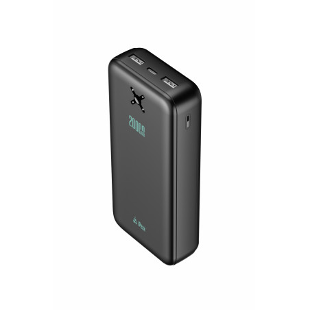 POWER BANKA 20000 mAh, 10,5 W, 2x USB-A ČIERNA