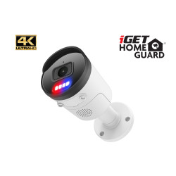 iGET HGNHK938CAM - UltraHD 4K PoE IP kamera, SMART detekcia, IP66, zvuk, nočný prísvit 40m, ONVIF 2.6