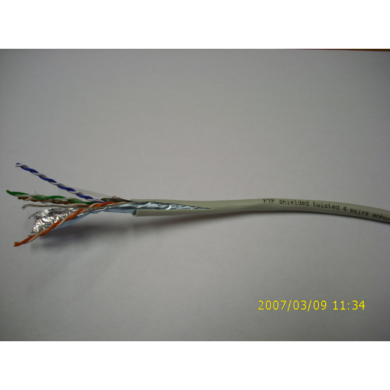 DATACOM FTP Cat5e PVC kábel 305m (lanko) sivý