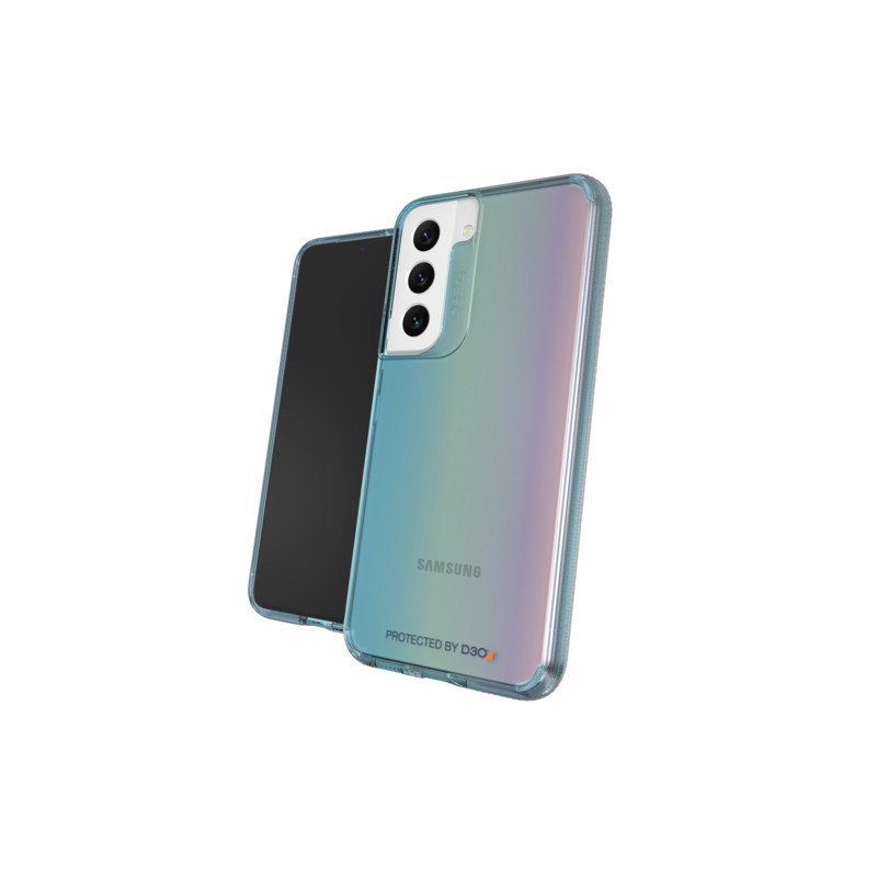 ZAGG GEAR4 Milan kryt Samsung S22 transparentná tyrkysová