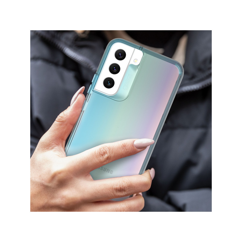 ZAGG GEAR4 Milan kryt Samsung S22 transparentná tyrkysová