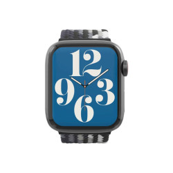 ZAGG GEAR4 Remienok pre Apple Watch 41/40/38mm MD sivá/melír