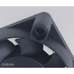 ventilátor Akasa - 40x10 mm - čierny
