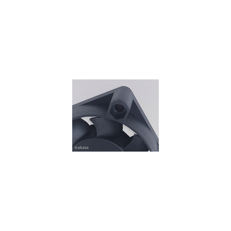 ventilátor Akasa - 40x10 mm - čierny
