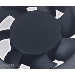 ventilátor Akasa - 40x10 mm - čierny