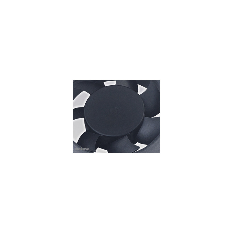 ventilátor Akasa - 40x10 mm - čierny