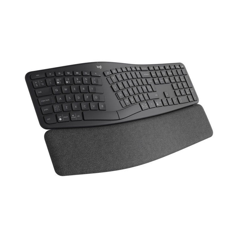 Logitech K860/Bezdrôtová Bluetooth/US layout/Čierna