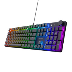 Trust Gaming GXT 866 Torix/Drôtová USB/US layout/Čierna
